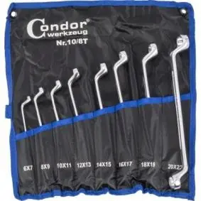 Condor werkzeug Serie di chiavi ad anello a trazione 10-8T - Chiavi poligonali online a prezzi bassi per ogni auto Prezzo Scontato