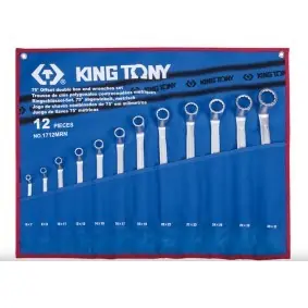 Popolare KING TONY Serie di chiavi ad anello a trazione 1712MRN - Chiavi poligonali online a prezzi bassi per ogni auto
