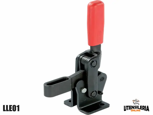 Bloccaggio verticale rinforzato LLE01 base piegata 86mm Pagamento Sicuro