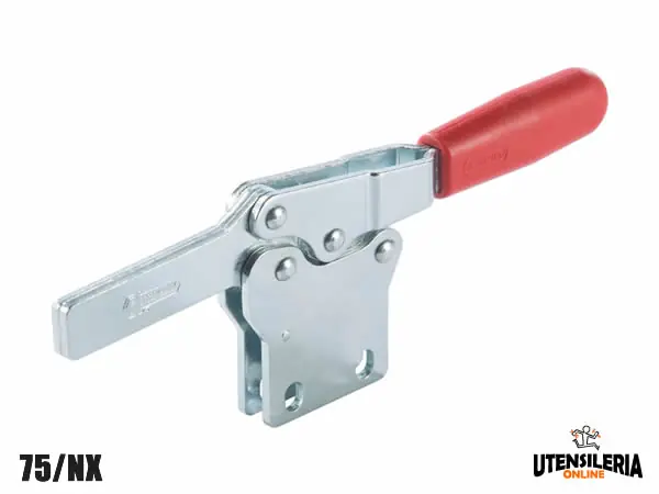 Bloccaggio rapido orizzontale 75/NX acciaio inox 118mm Ultimissimo Modello