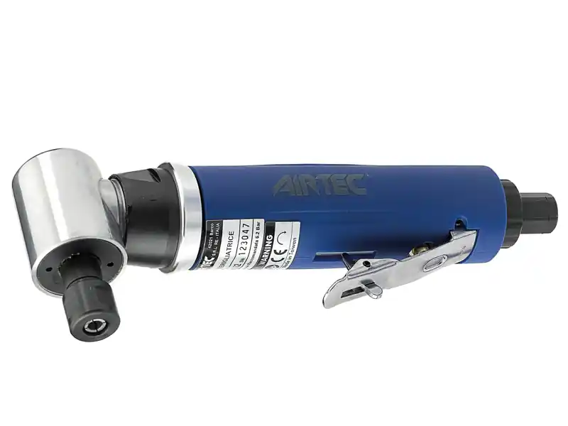 Smerigliatrice pneumatica angolare AirTec 262 1HP - 0,75kW con pinze da 3 e 6 mm Vendita Finale