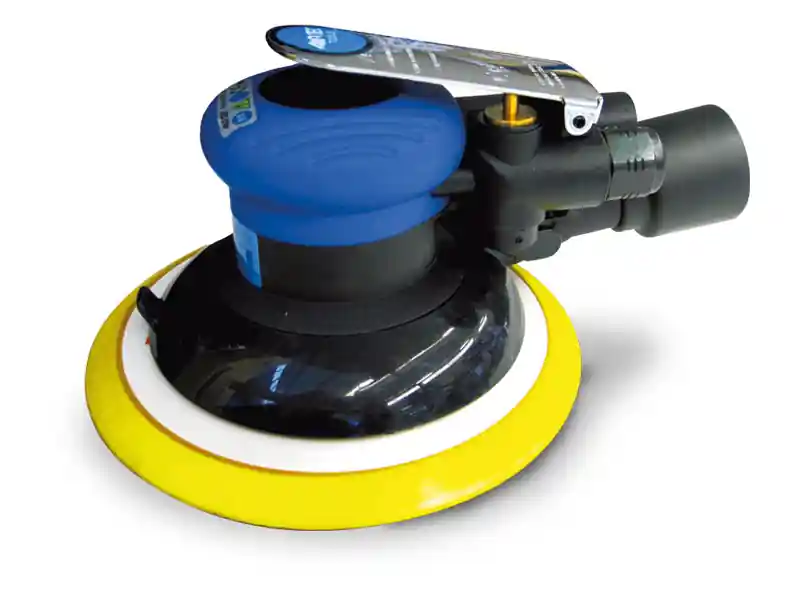 Prezzo Di Fabbrica Levigatrice palmare rotorbitale pneumatica AirTec 533 150mm con aspirazione, orbita 5mm
