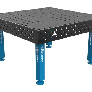 Banco per saldatura SteelMax GPPH in acciaio rinforzato 1,5x1,48mt fori 28mm Più Venduto