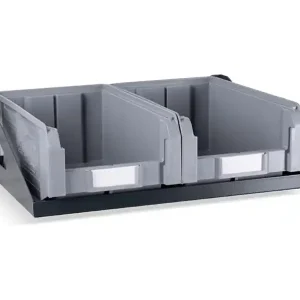 Ultimissimo Modello Set mensola reversibile Fami Iron Team con 2 contenitori Picking Box misura 3A2