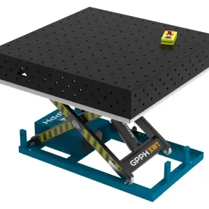 Ordina Subito Banco per saldatura SteelEco idraulico GPPH 1,2x1,2mt spessore 8mm, fori 16mm