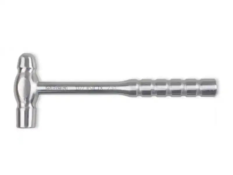 Martello con testa tonda e penna sferica Beta 1377INOX in acciaio inossidabile, 230-340g Occasione Imperdibile