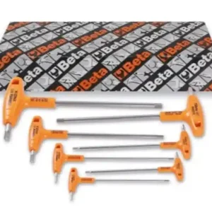 Serie 7 chiavi maschio esagonali Beta 96TINOX-AS/S7 in pollici con impugnatura, 3/32"-5/16" (7pz) Compra Adesso