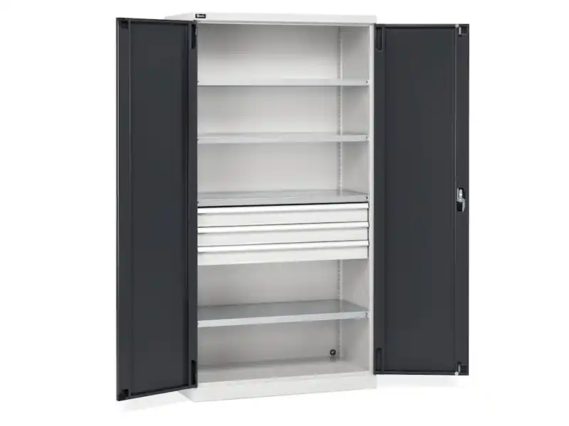 Novità Armadio officina Fami Perfom 1023x640x2000mm con ante battente cassetti e ripiani