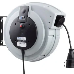 Arrotolatore elettrico Fami 1600 W con presa Schuko per arredamenti Gear Garage Nuova Collezione