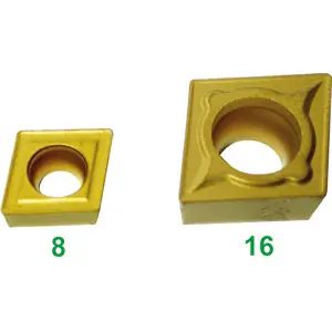 Inserti per tornitura CCMT 09T304N raggio 0.4 10pz Offerta