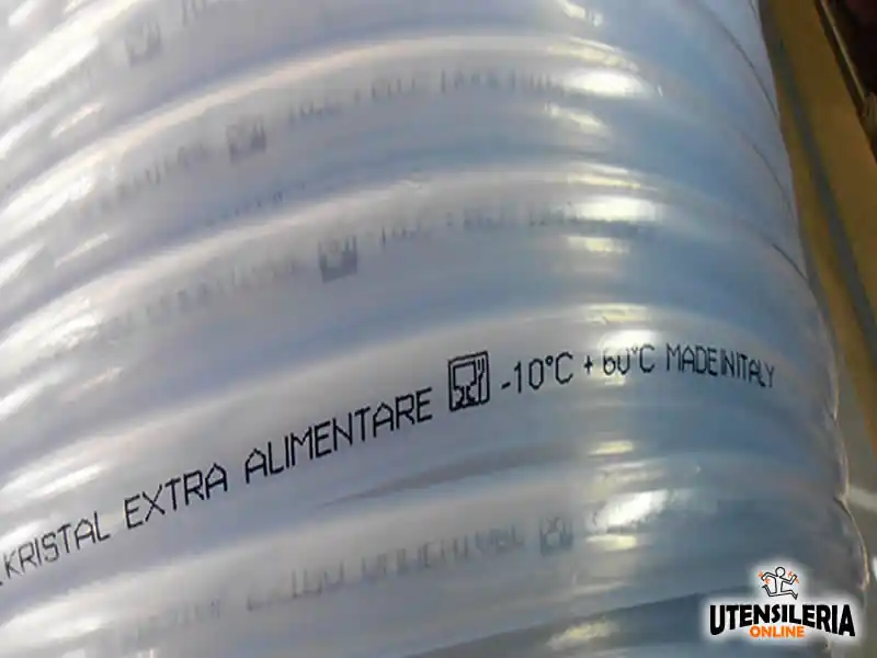 Tubo per liquidi alimentari in PVC -10/+60°C 4x7mm (25mt) Bestseller