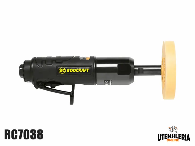 Smerigliatrice Rodcraft RC7038 per rimozione adesivi e volle Direttamente Dal Produttore