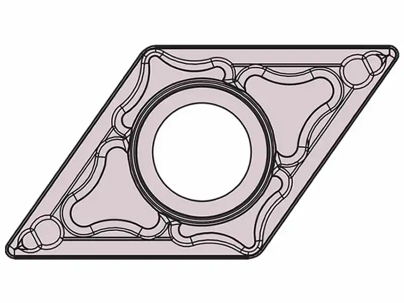 Inserti per lavori di tornitura DCMT-PFU positivi (10pz) Compra Adesso