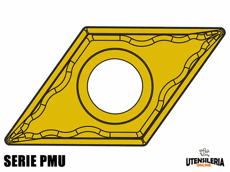 Inserti per lavori di tornitura DCMT-PMU positivi (10pz) A Buon Prezzo
