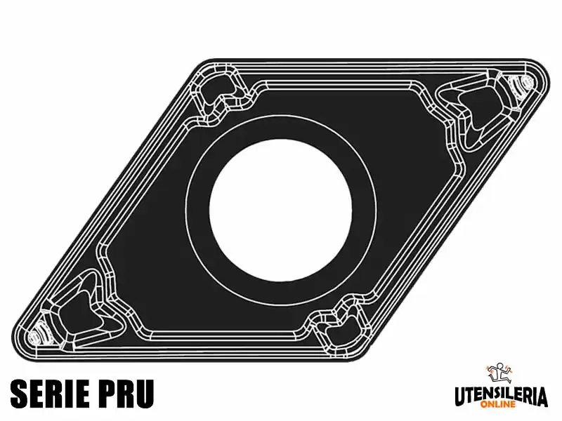 Inserti per lavori di tornitura DCMT-PRU positivi (10pz) Novità
