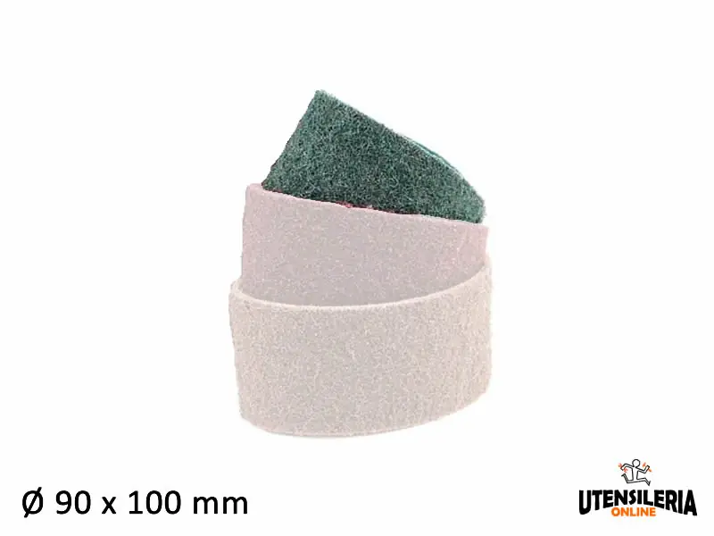 Nastri abrasivi grana fine blu 90x100mm (4pz) Miglior Prezzo