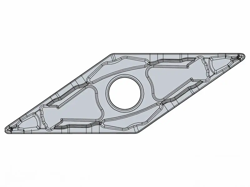 Inserti per lavori di tornitura VNMG-NSP negativi (10pz) Pagamento Sicuro