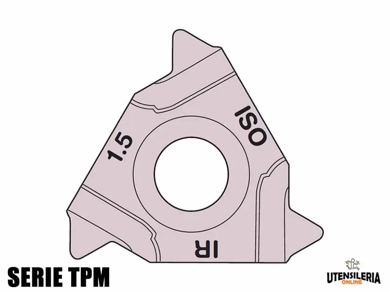Economico Inserti per lavori di tornitura 11IR-TPM serie threading (10pz)