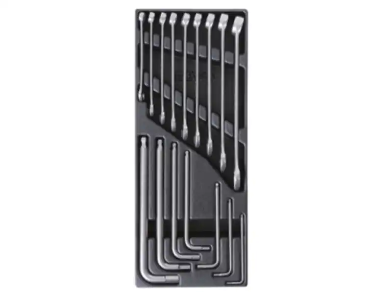 Solo Oggi Assortimento 16 chiavi combinate e brugole Beta T23 INOX in termoformato rigido ABS