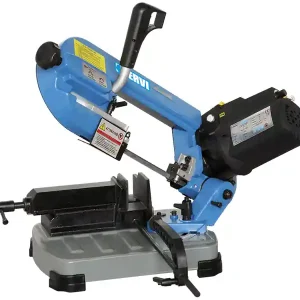 Affare Segatrice a nastro da banco Fervi 0362 con motore inverter 0,4kW, 125 mm