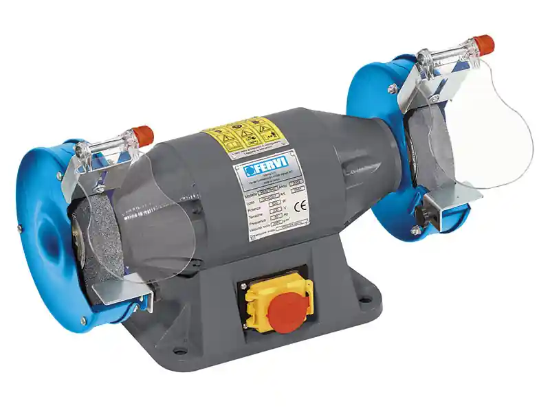 Pagamento Sicuro Smerigliatrice da banco Fervi 0551 230V 0,52kW, 150mm