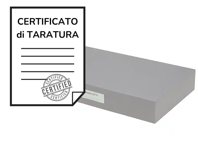 Must-Have Certificato di taratura ACCREDIA piani di riscontro da 250x200mm a 3000x3000mm