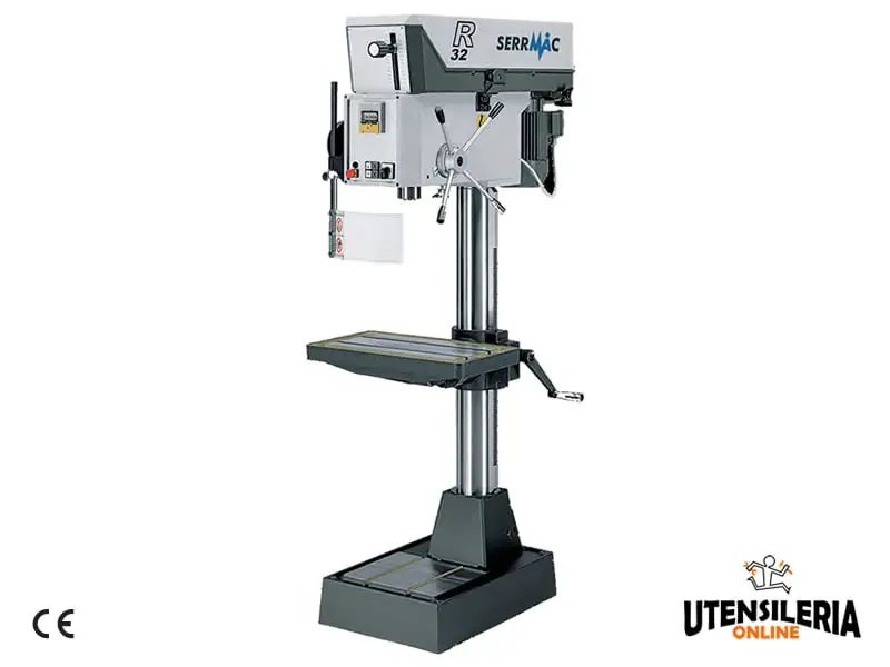 Compra Online Trapano a colonna R32 con trasmissione a variatore ø 32 mm