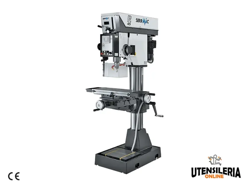 Trapano a colonna R45 con variatore semplice ø 45 mm pesante Prezzo Conveniente