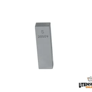 Blocchetto di riscontro in acciaio grado 0 art.BLS0/500 5 mm Reso Gratuito