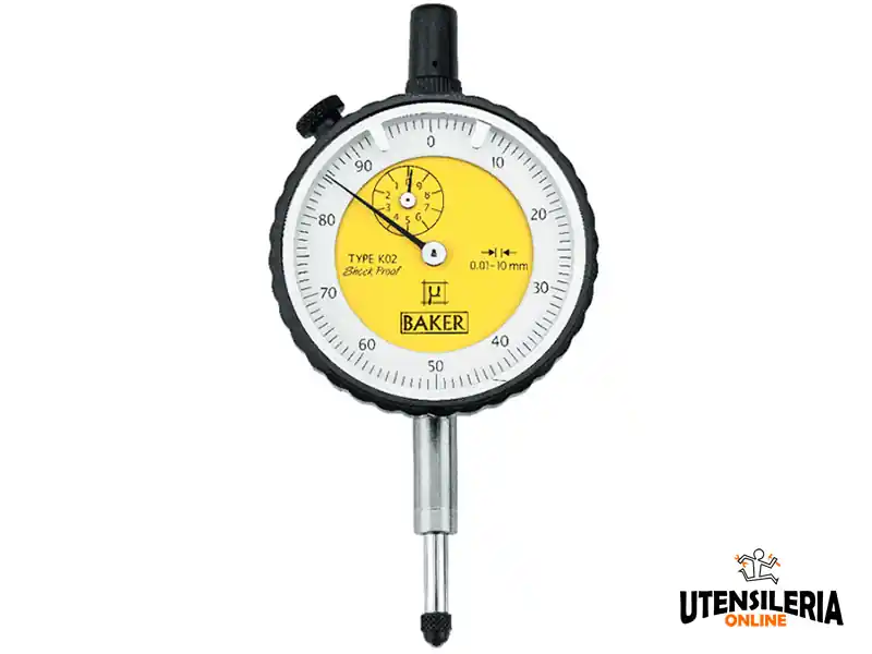 Professionale Comparatore centesimale Rupac K02 a quadrante risoluzione 0,01mm