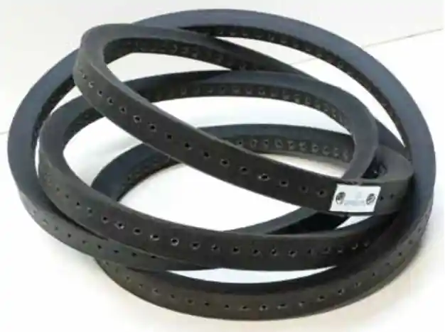 Compra Oggi Stesso Cinghia di trasmissione trapezoidale a metraggio sez. A 13x8 10mt + 5 clips