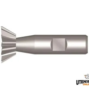 Consegna Rapida Fresa a coda di rondine HSS-E C830 ø da 12.00 a 32.00mm Dormer