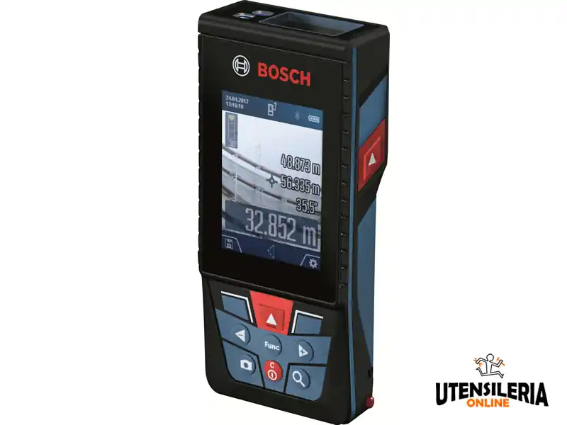 Solo Oggi Distanziometro / Inclinometro laser GLM 120 C Professional Bosch con set accessori