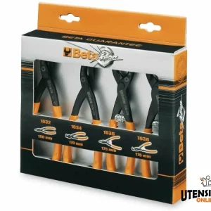 Offerta Speciale Assortimento 4 pinze per anelli elastici Seeger Beta 1031/S4