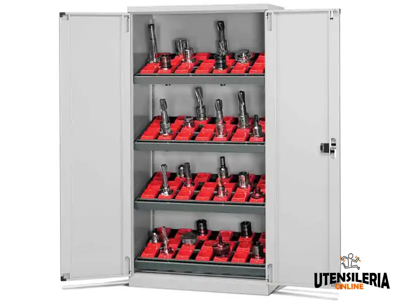 Armadio porta boccole Tecnotelai con telai inclinabili 1023x555x2000h mm Non Perdere