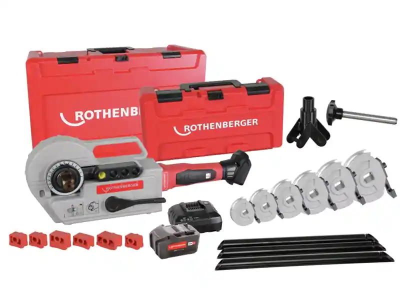 Rothenberger curvatubi a batteria Robend 4000E 12-28mm in valigetta Quantità Limitata