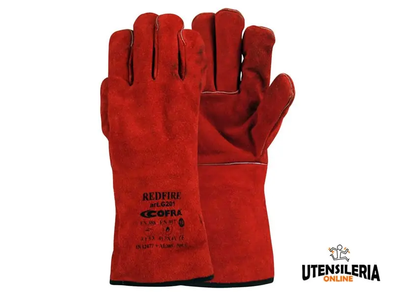Non Perdere Guanti REDFIRE in pelle Cofra protezione da calore e fuoco (12paia-XL)