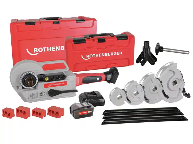 Rothenberger curvatubi a batteria Robend 4000E 15-28mm in valigetta Promozione