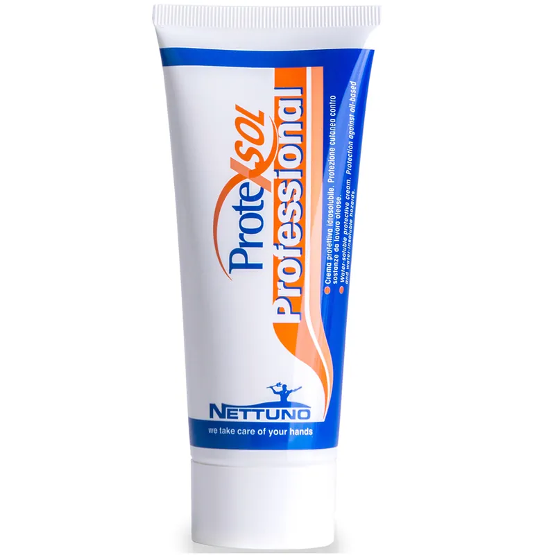 Ultima Occasione Crema Mani Protettiva NETTUNO Efficace Barriera Contro Olio e Grasso Dermatologicamente Testata Tubetto 100ml modello PROTEXSOL PROFESSIONAL