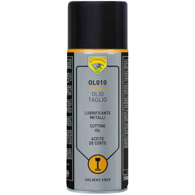 Offerta Limitata Olio Taglio Spray ECO SERVICE Bomboletta 400ml Lubrificante Refrigerante Filettare Forare OL010