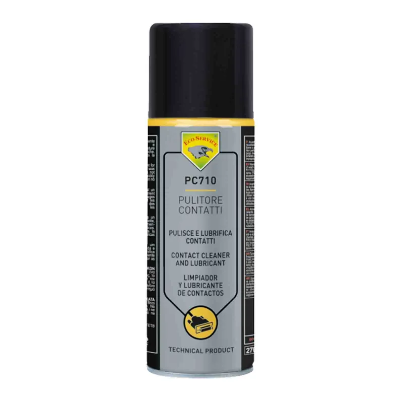 Promozione Pulitore Contatti Elettrici Spray ECO SERVICE in Bomboletta da 200ml Detergente Universale PC710