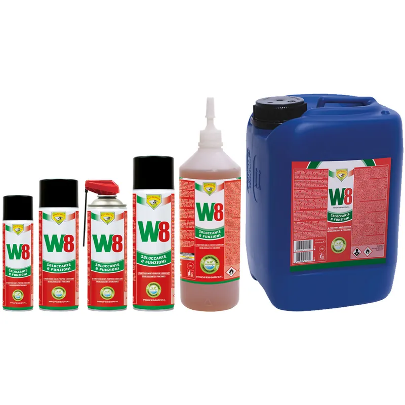 Sbloccante Spray 8 Funzioni ECO SERVICE Biodegradabile Protettivo Lubrificante Sgrassante Anticorrosivo W8 Professionale