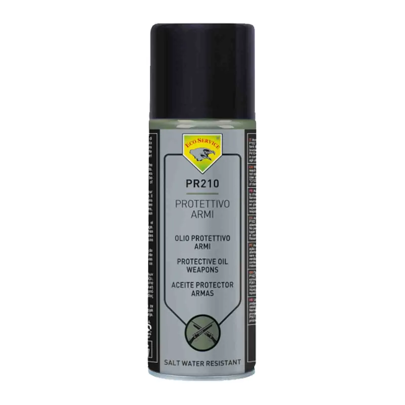 Pagamento Sicuro Protettivo Armi Spray ECO SERVICE in Bomboletta da 200ml Lubrificante Detergente Altamente Penetrante PR210