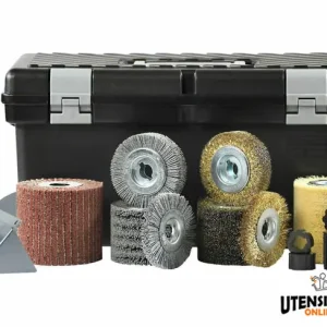 Quantità Limitata Set accessori spazzolatura legno Eisenblaetter in valigetta