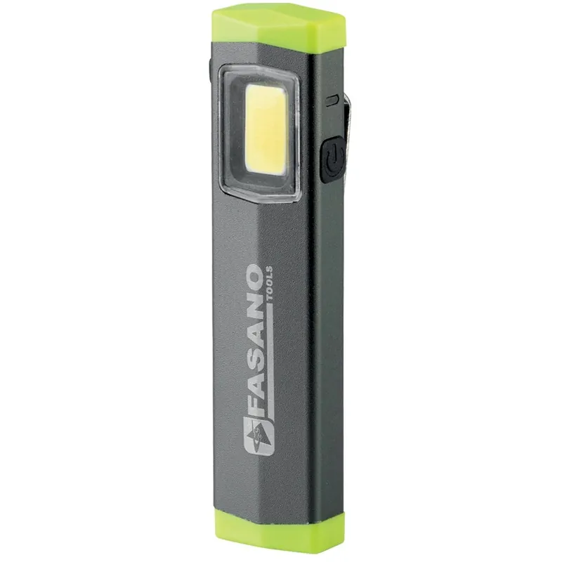 Mini Lampada LED a Batteria Ricaricabile USB FASANO Portatile Magnetica FG 204 Spedito Oggi