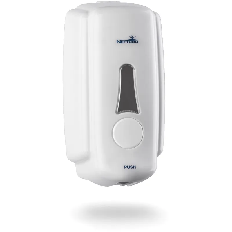 Super Prezzo Dispenser a Muro NETTUNO per Ricariche T-S800 da 800ml Specifico per Saponi tipo Spray modello T-SMALL