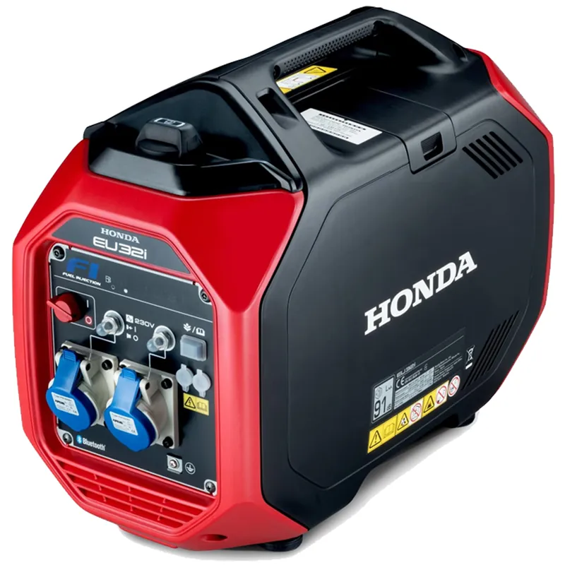Generatore di Corrente Portatile a Valigetta HONDA con Tecnologia Inverter 3,2 kW Super Silenziato Monofase 230V a Benzina 4 Tempi modello EU 32i Professionale