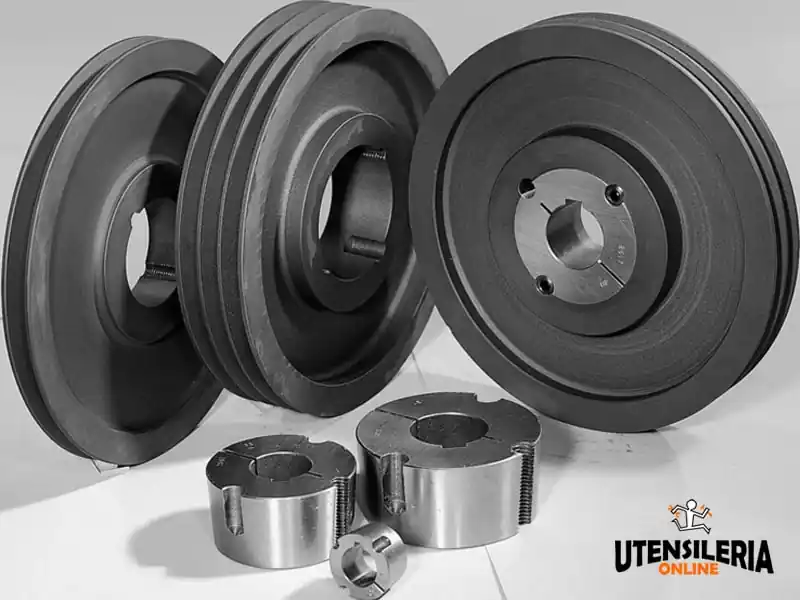 Esclusivo Pulegge per cinghie trapezoidali 5 gole SPB Ø80 H8 per calettatori