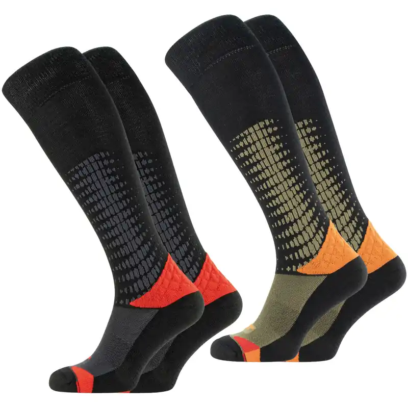 Prezzo Ridotto Calza Termoregolante Invernale da lavoro AZZANO con Lana Merinos per Protezione Termica e Tecnologia Drynat®Traspirante Linea FASSI TOP modello WOOLER LUNGA
