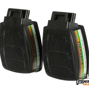 Esclusivo Filtri per gas e vapori organici e particolato 3M D8094 Classe ABEK1 P3 (2pz)